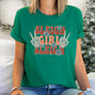 Sleigh Girl Sleigh, Skeleton, Christmas, Retro Super Soft Tees