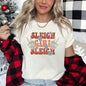 Sleigh Girl Sleigh, Skeleton, Christmas, Retro Super Soft Tees
