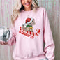 Sleighing It, Cute Kitty, Cat, Christmas, Winter, Fun, Santa, Xmas Sweatshirt