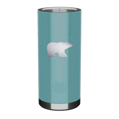 Nicklaus Gold Bear - 12oz Slim Can Cooler