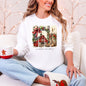 Small Town Christmas, Country, Farm Life, Santa Sweatshirt