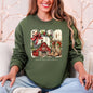 Small Town Christmas, Country, Farm Life, Santa Sweatshirt