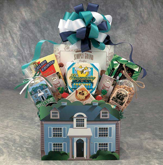 Welcome Home Snack Gift Basket- housewarming gift baskets - welcome