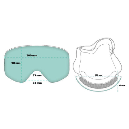 "Bunny Slope Dropout” SNOW G's Polarized Goggles