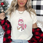 Snow Cute, Bougie Snowman, Christmas, BooJee - white Super Soft Tshirt