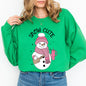 Snow Cute, Bougie, Snowman, Christmas, Winter, Xmas Sweatshirt