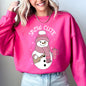 Snow Cute, Bougie, Snowman, Christmas, Winter, Xmas Sweatshirt