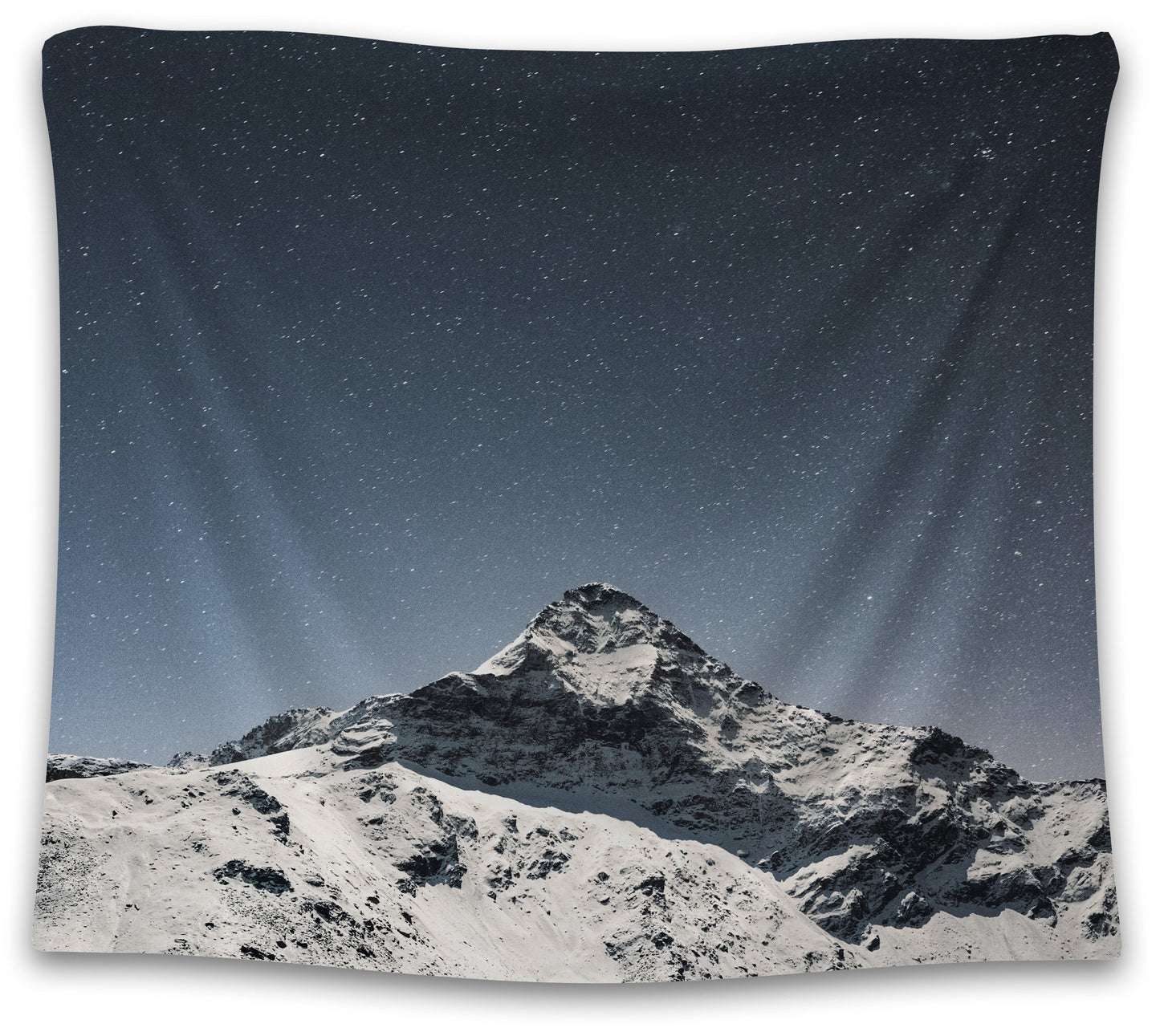 Snow Mountain Stars Tapestry