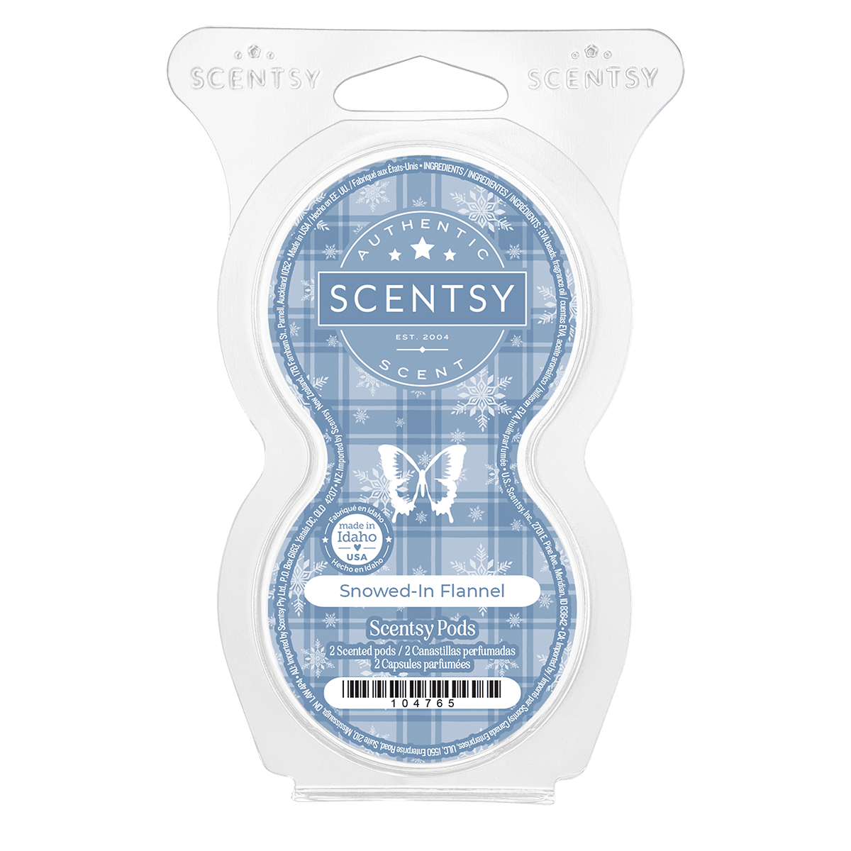 Snowed in Flannel Scentsy Pods