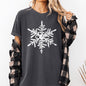 Snowflake, Beautiful, Winter, Christmas, Snow, Xmas Tshirt Comfort Colors T-Shirt