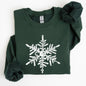 Snowflake, Beautiful, Winter, Christmas, Snow, Xmas Sweatshirt