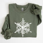 Snowflake, Beautiful, Winter, Christmas, Snow, Xmas Sweatshirt