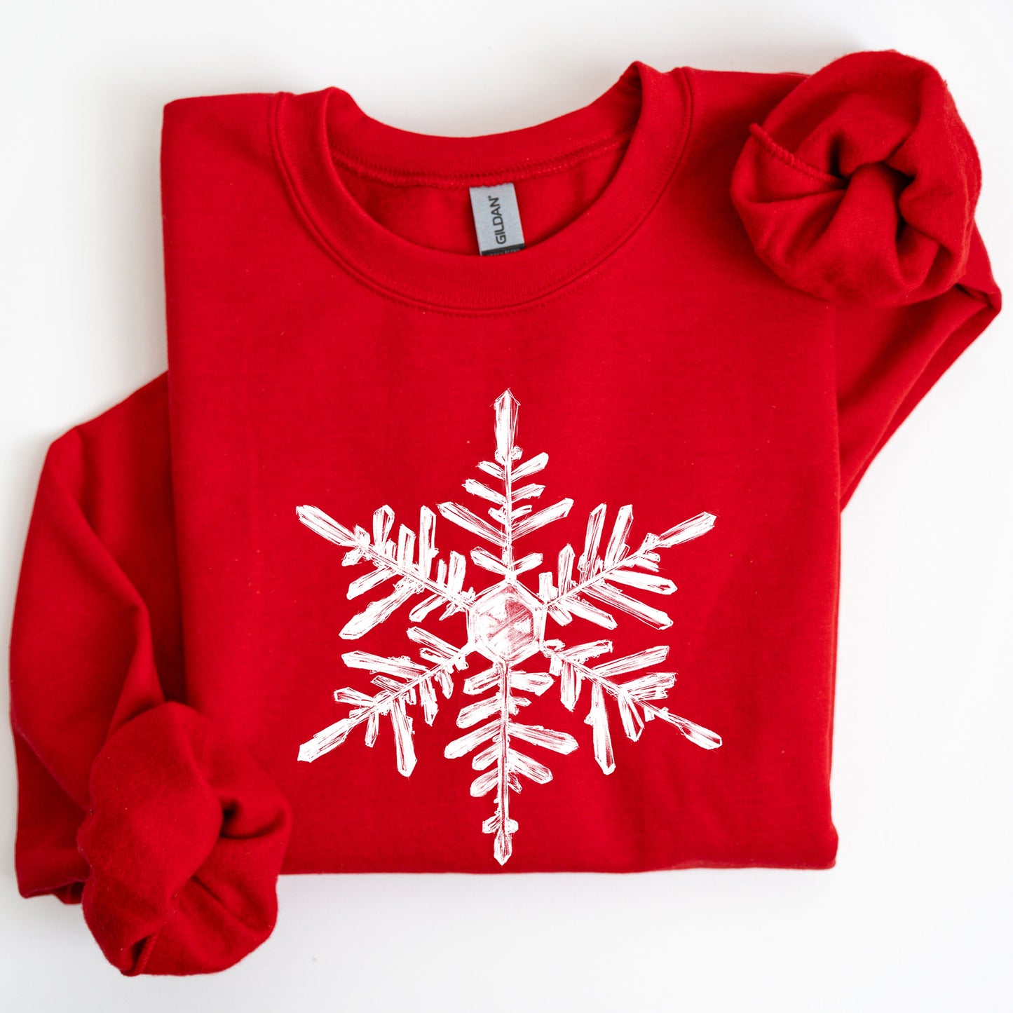 Snowflake, Beautiful, Winter, Christmas, Snow, Xmas Sweatshirt