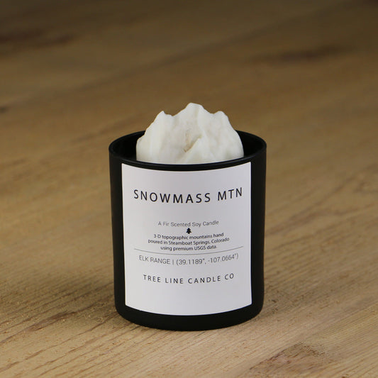 Snowmass Mountain Candle