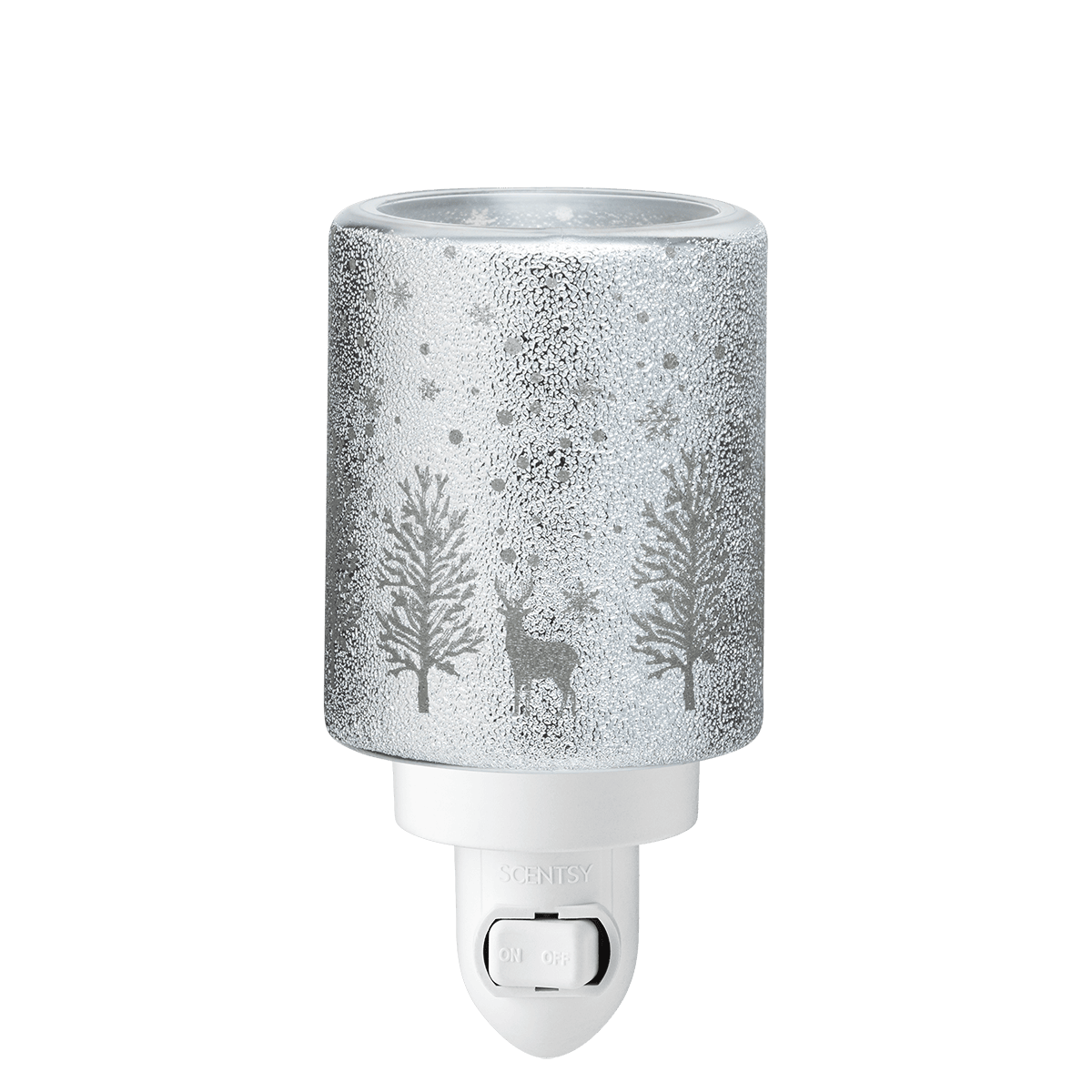 Snowy Glitter Scentsy Mini Warmer