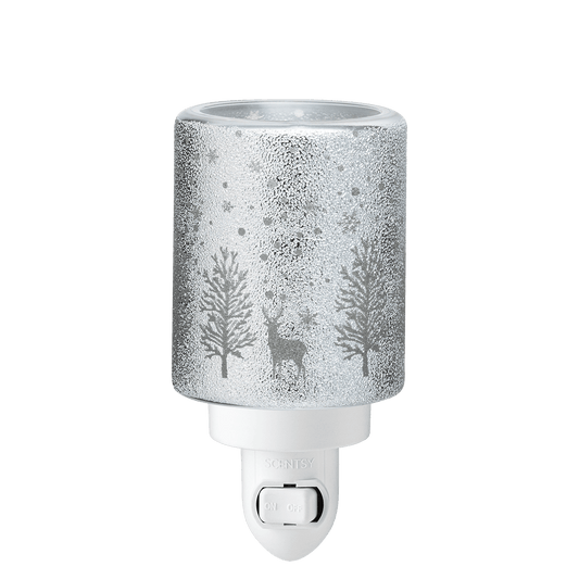 Snowy Glitter Scentsy Mini Warmer