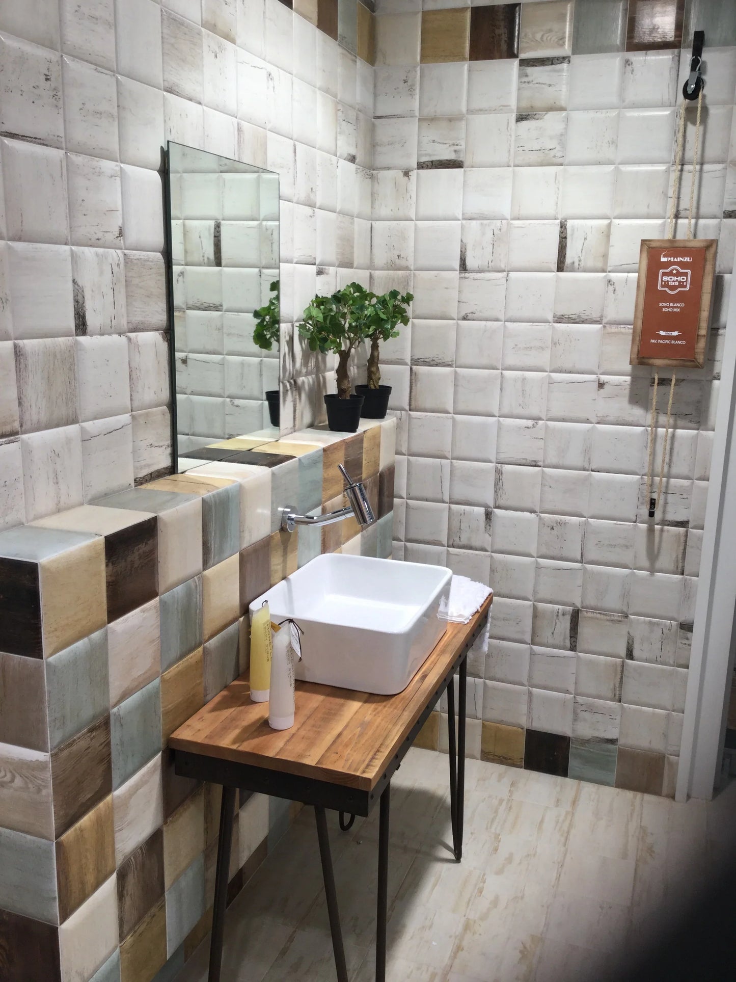 Soho Cube 6x6 Blanco & Mix