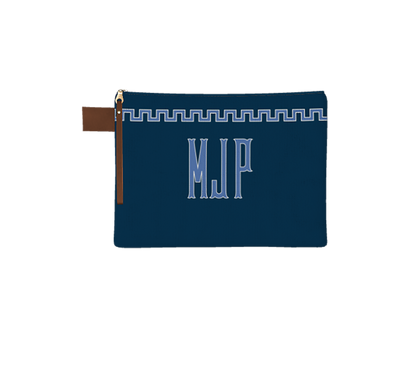 Solid Zipper Pouch