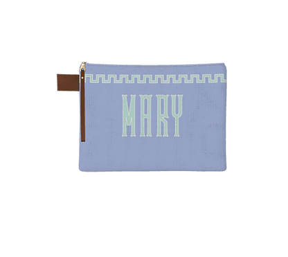 Solid Zipper Pouch