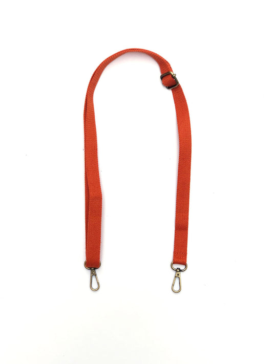 Solid Skinny Strap in Orange