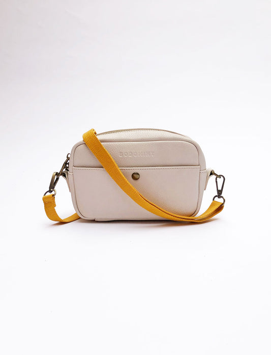 Solid Skinny Strap in Mustard