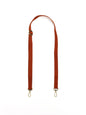 Solid Skinny Strap in Rust
