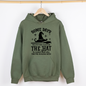 Some Days You Have To Put On The Hat, Witch, Halloween, Funny, Sassy, Graphic Hoodie, Hooded Sweatshirt