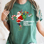 Someone's Been Naughty, Santa, Retro, Christmas, Comfort Colors Tshirt
