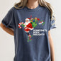 Someone's Been Naughty, Santa, Retro, Christmas, Comfort Colors Tshirt