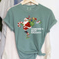 Someone's Been Naughty, Santa, Retro, Christmas, Comfort Colors Tshirt