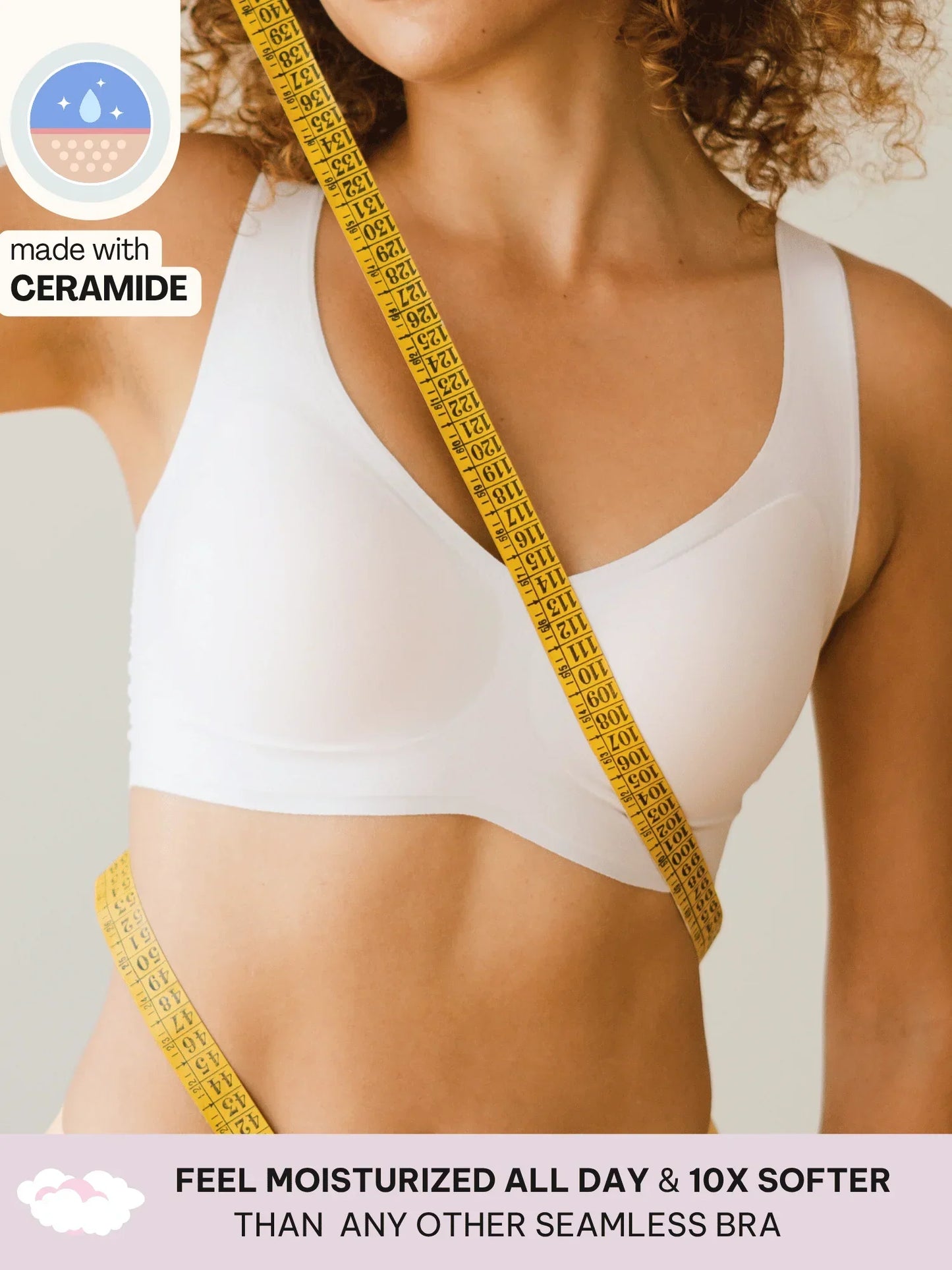 Skin-Soothing Wirefree Ceramide Infused Bra