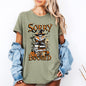 Sorry I'm Booked, Skeleton, Halloween, Library, Reading, Tshirt