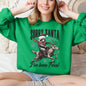 Sorry Santa, I've Been Feral, Christmas Raccoon, Funny Sweatshirt