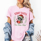 Sorry Santa, I've Been Feral, Raccoon, Hot Chocolate, Christmas, Funny, Cute, Xmas Tshirt Comfort Colors T-Shirt