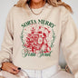 Sorta Merry, Sorta Feral, Raccoon, Christmas, Funny, Cute, Xmas Sweatshirt
