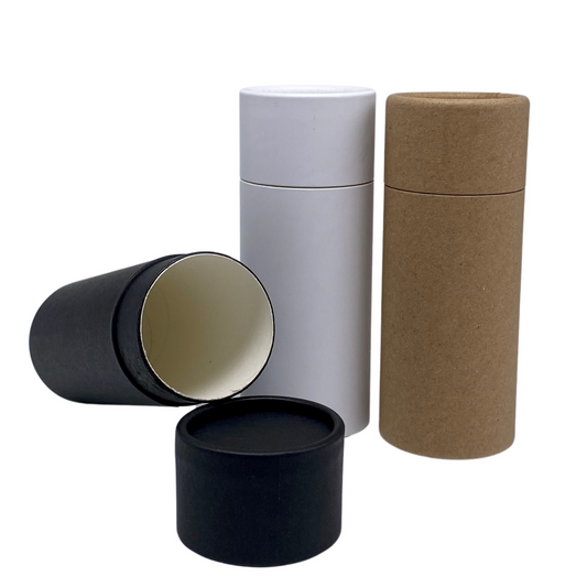2.5 ounce / 70 g Natural Kraft Push-up Cosmetic Container