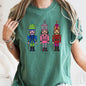 Sparkly Nutcrackers, Glitter Effect, Christmas, Comfort Colors Tshirt