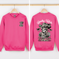 Spooky Bitch Social Club, Skeleton, Coquette, Halloween, Trending Graphic Sweatshirt
