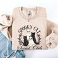 Spooky Cat Social Club, Cute, Halloween, Ghosts, Witch Sweatshirt