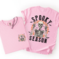 Spooky Season, Front and Back, Skeleton, Halloween, Comfort Colors T-Shirt
