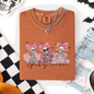 Spooky Season, Pink Skeletons, Cute, Coquette, Ribbon, Bows, Halloween, Comfort Colors T-Shirt