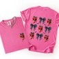 Spooky Strawberry Skeleton, Halloween, Creepy, Front and Back, Comfort Colors T-Shirt