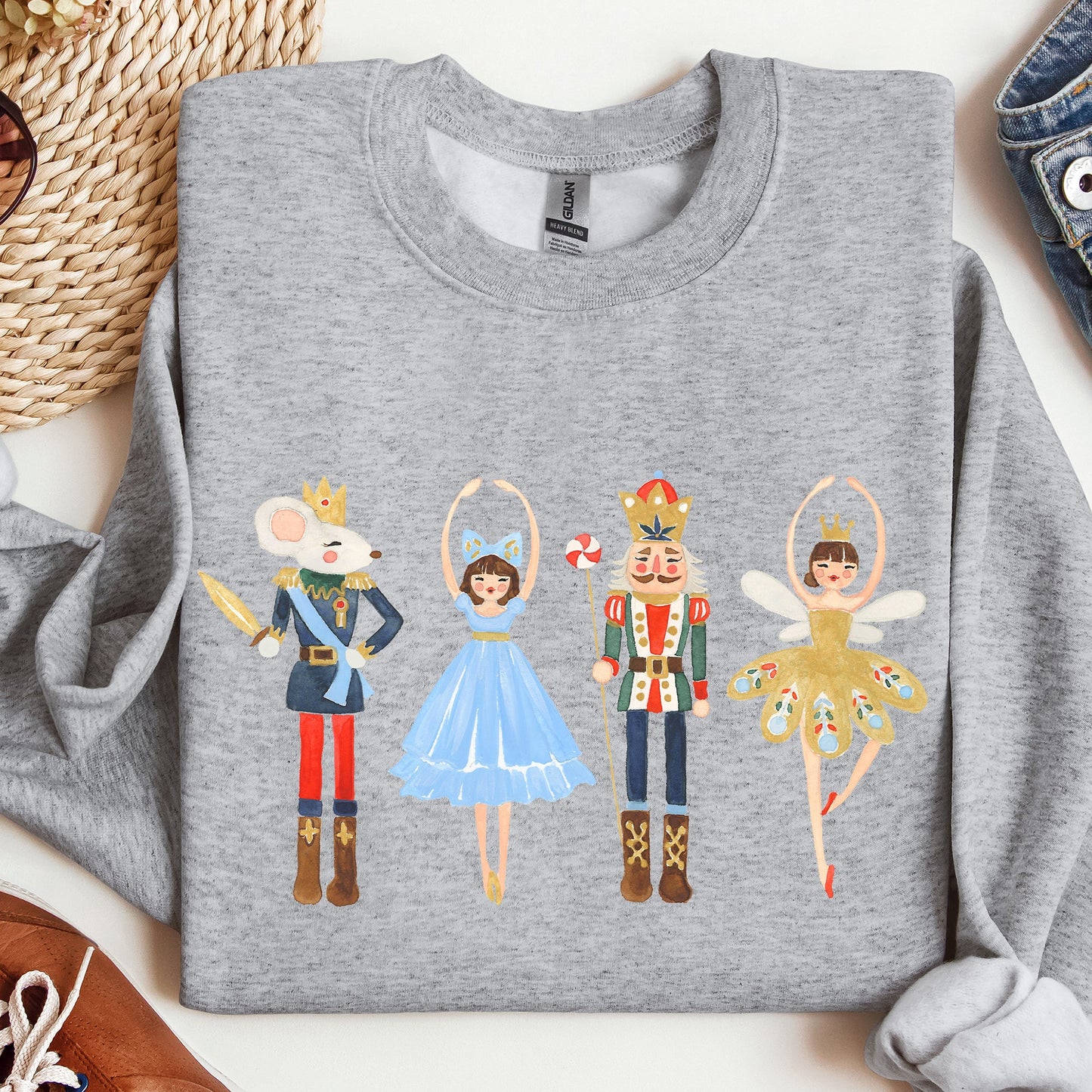 Nutcracker Ballet Christmas Sweatshirt
