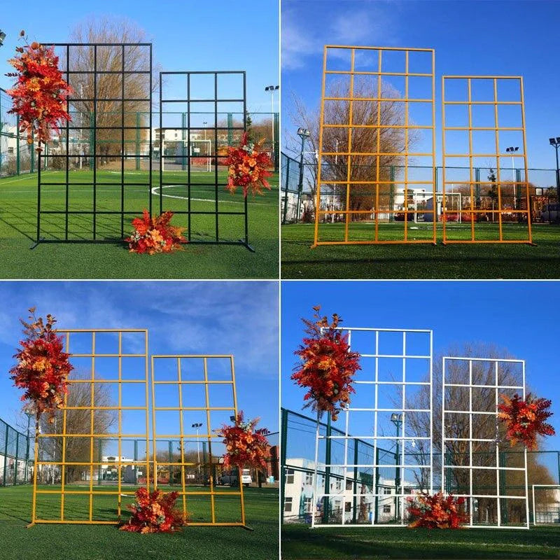 Square Grid 6FT Wedding Backdrop Stand