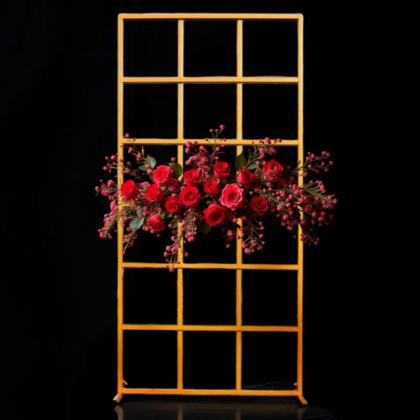 Square Grid 6FT Wedding Backdrop Stand