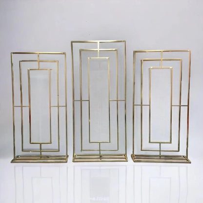Square Wedding Party Decor Backdrop Stand