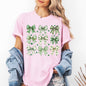 St Patrick's Coquette Bows, Ribbons, St Patrick's Day, Shamrock, Clover, Lucky, Leprechaun Tshirt Comfort Colors T-Shirt