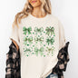 St Patrick's Coquette Bows, Ribbons, St Patrick's Day, Shamrock, Clover, Lucky, Leprechaun Tshirt Comfort Colors T-Shirt