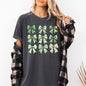 St Patrick's Coquette Bows, Ribbons, St Patrick's Day, Shamrock, Clover, Lucky, Leprechaun Tshirt Comfort Colors T-Shirt