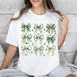 St Patrick's Coquette Bows, Ribbons, St Patrick's Day, Shamrock, Clover, Lucky, Leprechaun Tshirt Comfort Colors T-Shirt